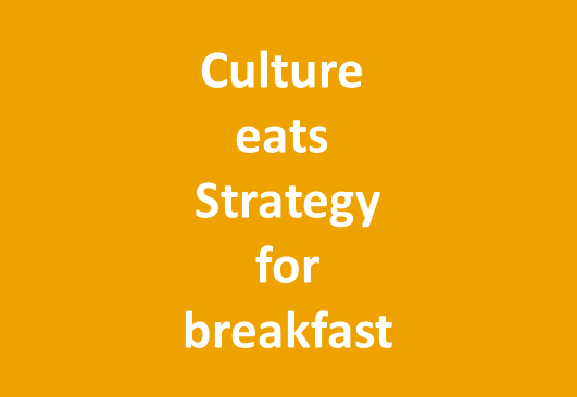 Culture eats strategy